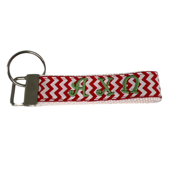Alpha Chi Omega FOB Keychain