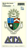 Delta Tau Delta  Decal - Discontinued