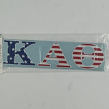 Kappa Alpha Theta Vinyl Decal - Discontinued