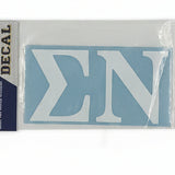 Sigma Nu Vinyl Decal
