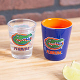 University of Florida Ceramic and Glass 2oz. Shot Glass