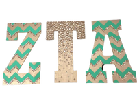 Alpha Delta Pi Crafting MDF/Wood Letter Set