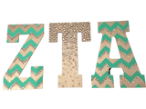 Alpha Delta Pi Crafting MDF/Wood Letter Set