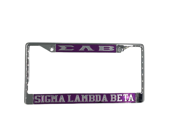 Sigma Lambda Beta License Frame