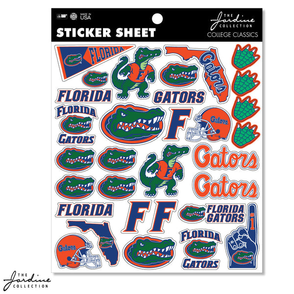 University of Florida Sticker Sheet