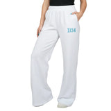 Delta Delta Delta 1134 Open Bottom Sweatpants