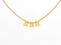 Delta Delta Delta Phoebe Greek Necklace