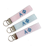Alpha Phi Pastel Fob Keychain