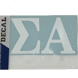 Sigma Alpha Vinyl Decal