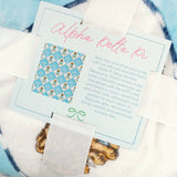 Alpha Delta Pi Flannel Fleece Blanket