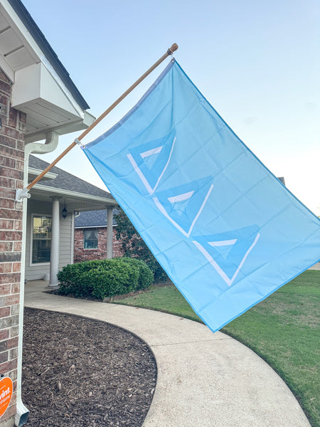 Delta Delta Delta Flag