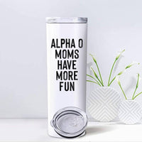 Alpha Omicron Pi Mom Tumbler