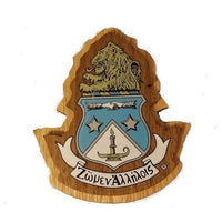 Alpha Delta Pi Large Wood Crest