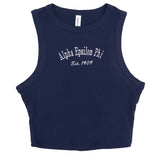 Alpha Epsilon Phi Classic Crop Tank
