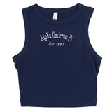 Alpha Omicron Pi Classic Crop Tank