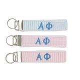 Alpha Phi Pastel FOB Keychain