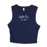 Alpha Chi Omega Classic Crop Tank