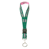 Alpha Kappa Alpha Embroidered Lanyard SAV