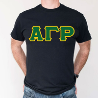 Alpha Gamma Rho Greek Letter Tee