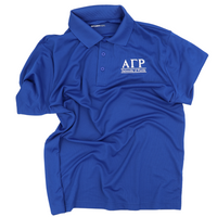 Alpha Gamma Rho Dri-Mesh Polo