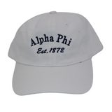 Alpha Phi Sorority Classic Hat