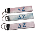 Delta Zeta Pastel Fob Keychain