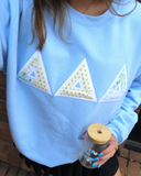 Alpha Phi Patchwork Gilden Crewneck