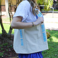 Delta Gamma Large Canvas Tote Bag