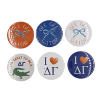 Delta Gamma 2025 Printed Buttons