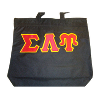 Sigma Lambda Upsilon Black Tote
