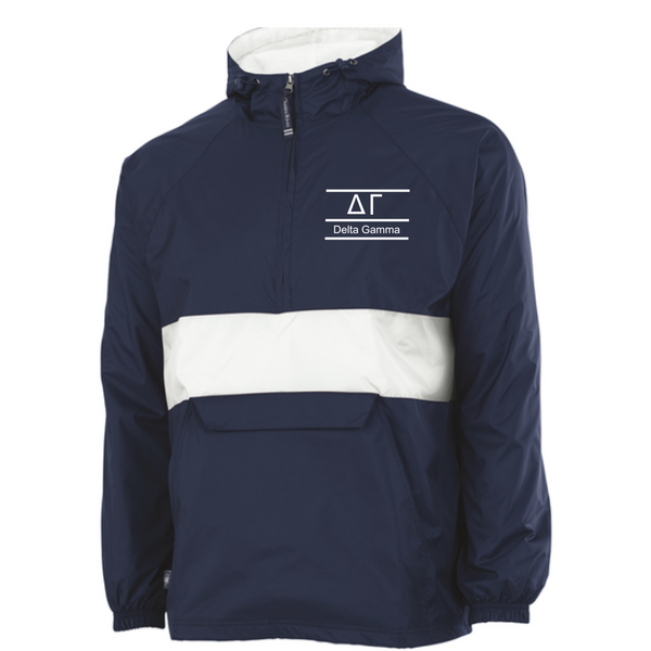 Delta Gamma Pullover Anorak