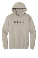 Delta Zeta Embroidered Hooded Sweatshirt