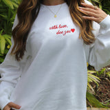 Delta Zeta With Love Crewneck