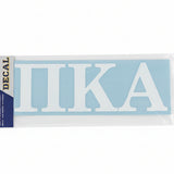 Pi Kappa Alpha Vinyl Decal