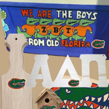 Full Color Gator Head Peel n Stick Sticker