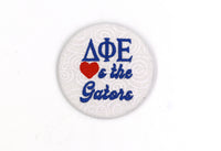 Delta Phi Epsilon Game Day Embroidered Button Set 1