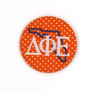 Delta Phi Epsilon Game Day Embroidered Button Set 1