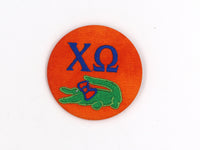 Chi Omega Game Day Embroidered Button Set 1