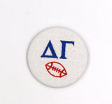 Delta Gamma Game Day Embroidered Button Set 2