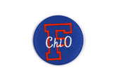 Chi Omega Game Day Embroidered Button Set 2