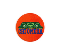 Chi Omega Game Day Embroidered Button Set 2