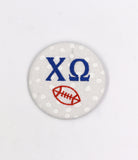 Chi Omega Game Day Embroidered Button Set 2