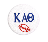 Kappa Alpha Theta Game Day Embroidered Button Set 2