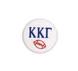 Kappa Kappa Gamma Game Day Embroidered Button Set 2