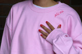 Phi Mu Script Crewneck