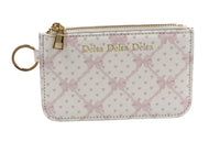 Delta Delta Delta Bow Key Pouch