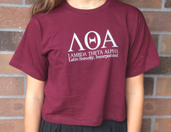Lambda Theta Alpha Ladies Boxy Tee