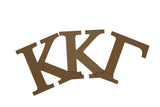 Kappa Kappa Gamma Crafting MDF/Wood Letter Set