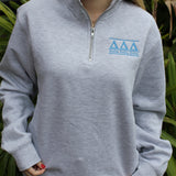 Delta Delta Delta Quarter Zip