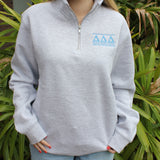 Delta Delta Delta Quarter Zip